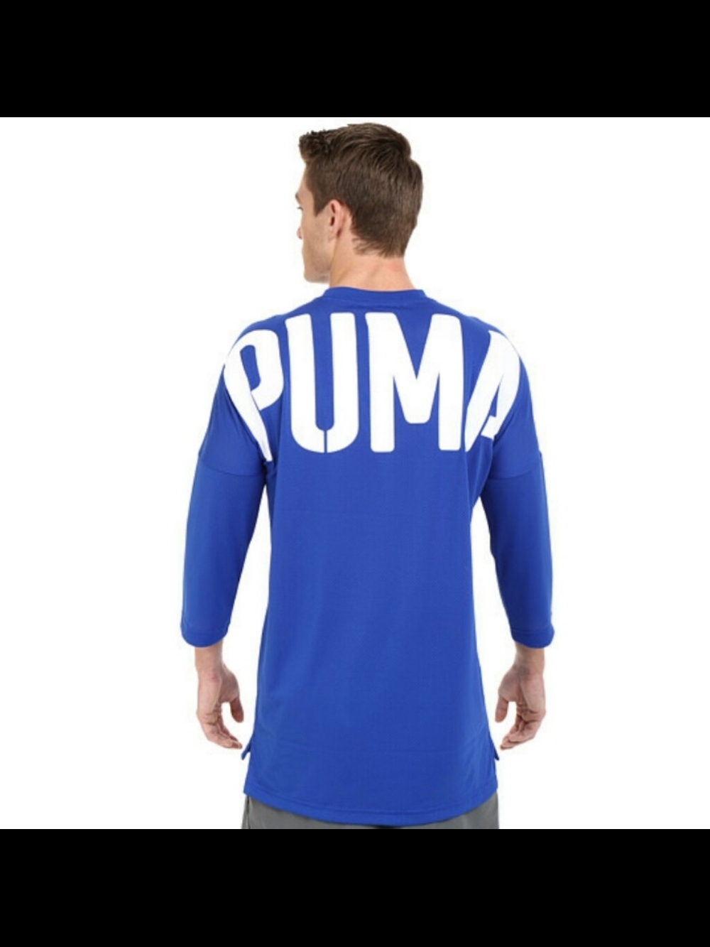 PUMA Royal Blue Long Sleeve Shirt
